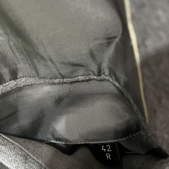 English Manor Blazer Jacket Wool 42R Sport Coat 2 Buttons Suit VTG - Picture 8 of 16